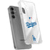 MLB Los Angeles Dodgers Home Jersey Galaxy S24 Plus Clear Case