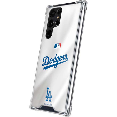 MLB Los Angeles Dodgers Home Jersey Galaxy S24 Ultra Clear Case