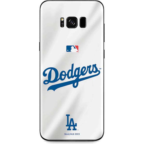 MLB Los Angeles Dodgers Home Jersey Galaxy S8 Plus Skin