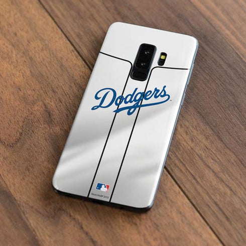 MLB Los Angeles Dodgers Home Jersey Galaxy S9 Plus Skin