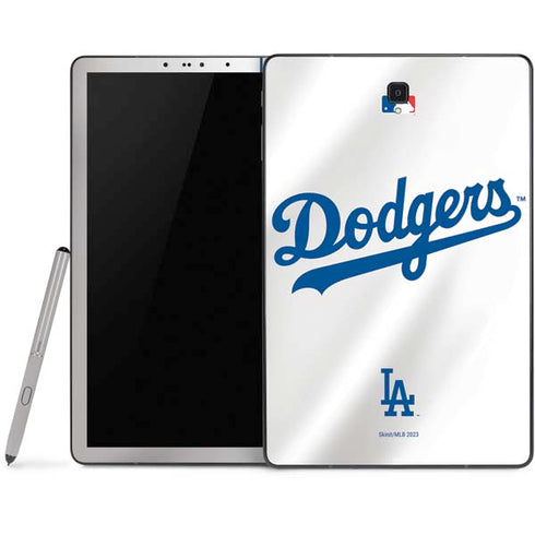 MLB Los Angeles Dodgers Home Jersey Samsung Galaxy Tab Skin