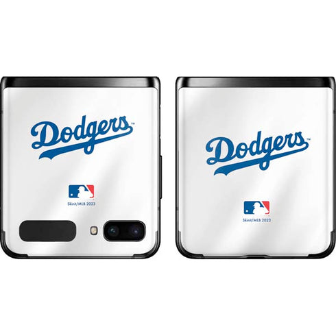 MLB Los Angeles Dodgers Home Jersey Galaxy Z Flip Skin