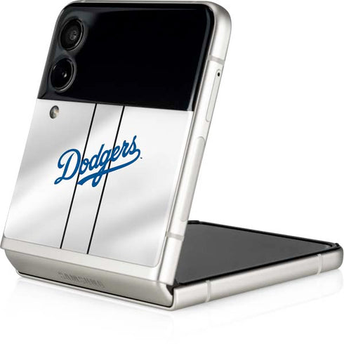 MLB Los Angeles Dodgers Home Jersey Galaxy Z Flip3 5G Skin