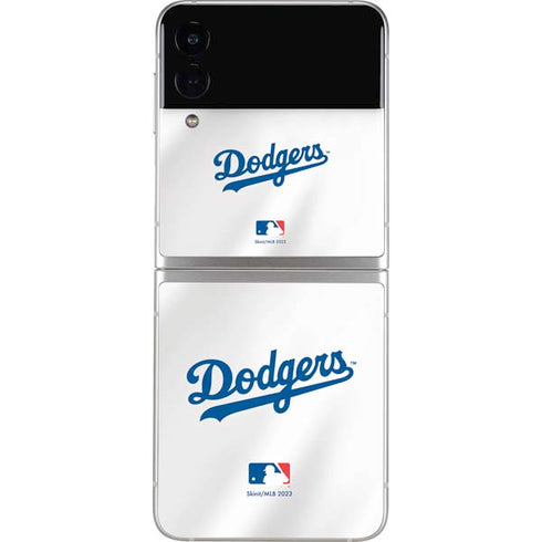 MLB Los Angeles Dodgers Home Jersey Galaxy Z Flip3 5G Skin