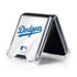 MLB Los Angeles Dodgers Home Jersey Galaxy Z Flip5 5G Clear Case