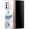 MLB Los Angeles Dodgers Home Jersey Galaxy Z Fold2 5G Skin