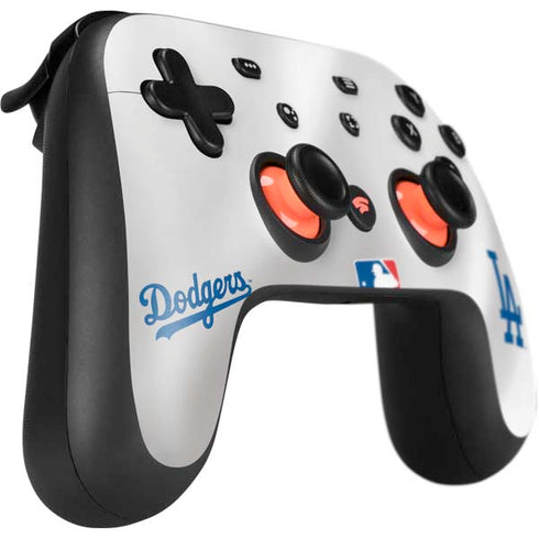 MLB Los Angeles Dodgers Home Jersey Google Stadia Controller Skin