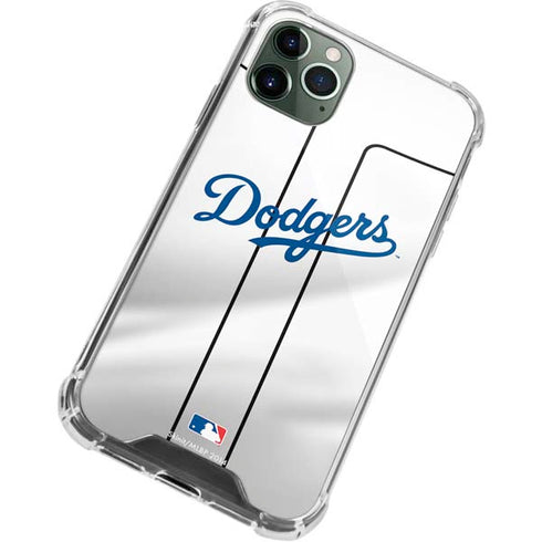 MLB Los Angeles Dodgers Home Jersey iPhone 11 Pro Max Clear Case