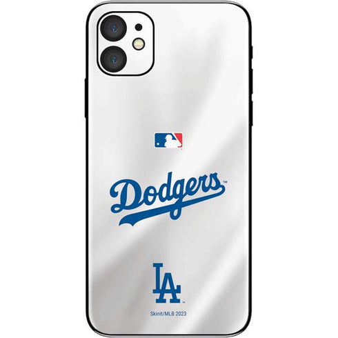 MLB Los Angeles Dodgers Home Jersey iPhone 11 Skin