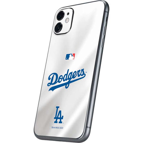 MLB Los Angeles Dodgers Home Jersey iPhone 11 Skin