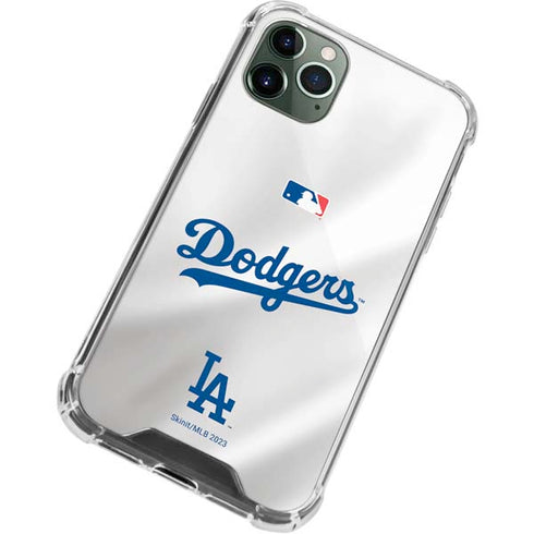 MLB Los Angeles Dodgers Home Jersey iPhone 12 Pro Clear Case