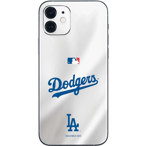 MLB Los Angeles Dodgers Home Jersey iPhone 12 Skin