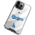 MLB Los Angeles Dodgers Home Jersey iPhone 13 Pro Clear Case