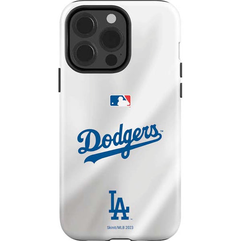 MLB Los Angeles Dodgers Home Jersey iPhone 15 Pro Impact Case