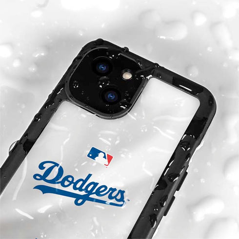 MLB Los Angeles Dodgers Home Jersey iPhone 15 Plus Waterproof Case