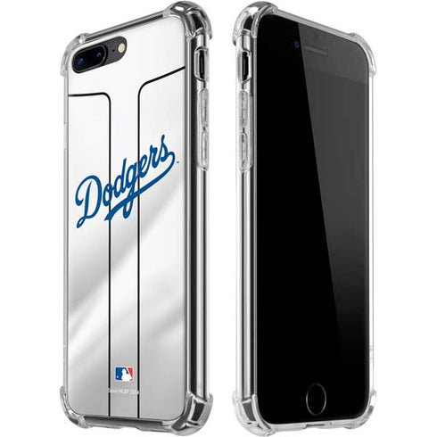 MLB Los Angeles Dodgers Home Jersey iPhone 7/8 Plus Clear Case
