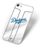 MLB Los Angeles Dodgers Home Jersey iPhone 8 Skin