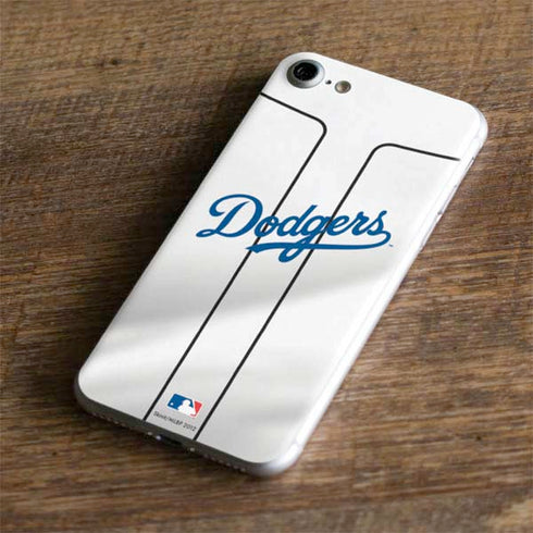 MLB Los Angeles Dodgers Home Jersey iPhone 8 Skin
