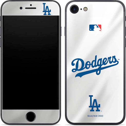 MLB Los Angeles Dodgers Home Jersey iPhone 8 Skin