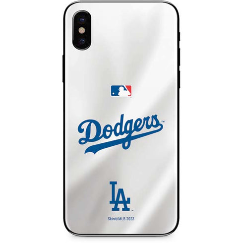 MLB Los Angeles Dodgers Home Jersey iPhone X Skin