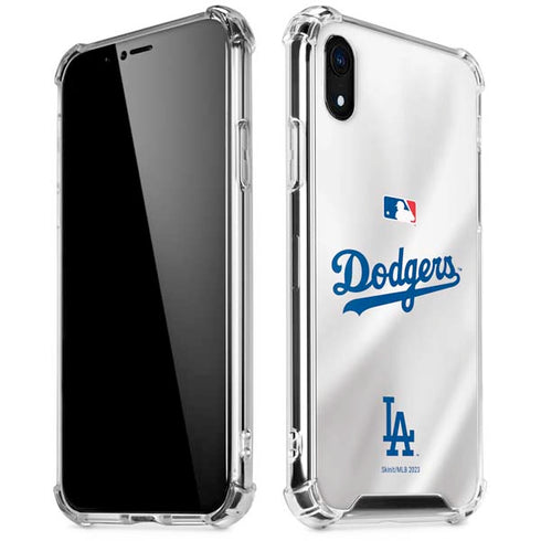 MLB Los Angeles Dodgers Home Jersey iPhone XR Clear Case