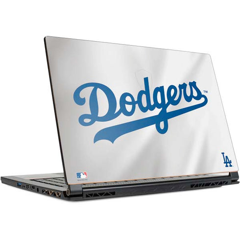 MLB Los Angeles Dodgers Home Jersey MSI GS65 Stealth Laptop Skin