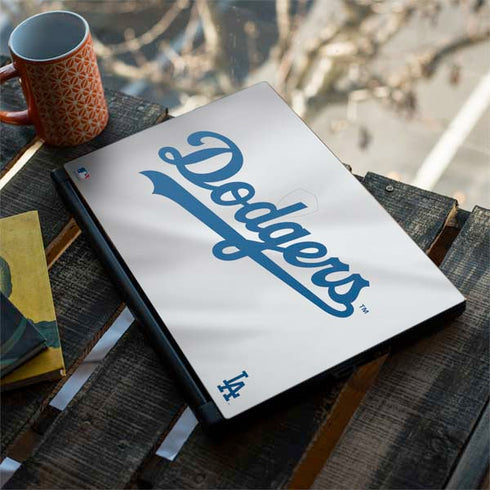 MLB Los Angeles Dodgers Home Jersey MSI GS65 Stealth Laptop Skin