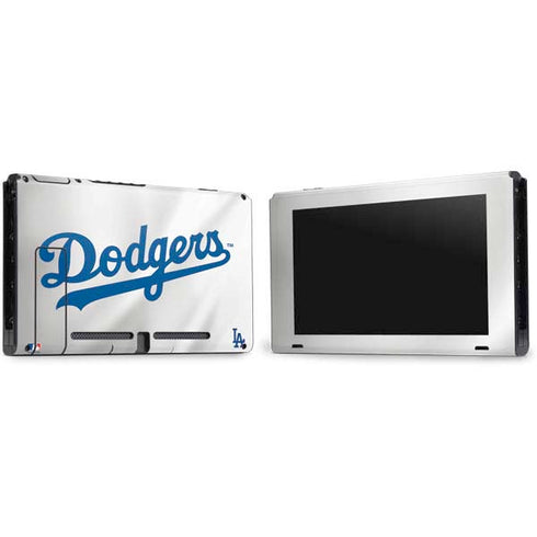 MLB Los Angeles Dodgers Home Jersey Nintendo Switch Bundle Skin