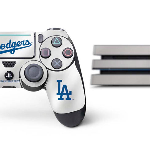 MLB Los Angeles Dodgers Home Jersey PS4 Pro Bundle Skin