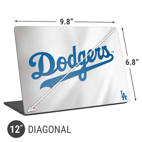 MLB Los Angeles Dodgers Home Jersey Universal Laptop 12in (9.8 x 6.8in) Skin