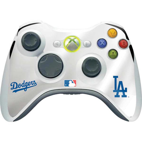 MLB Los Angeles Dodgers Home Jersey Xbox 360 Wireless Controller Skin