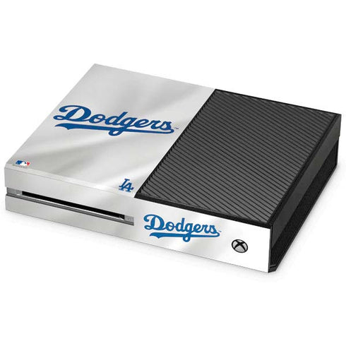 MLB Los Angeles Dodgers Home Jersey Xbox One Console Skin