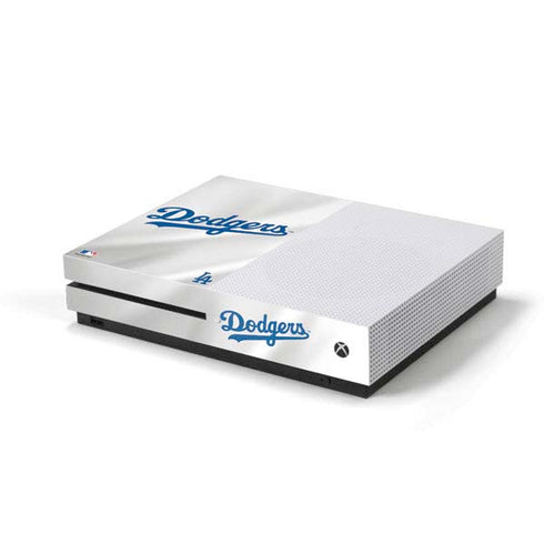 MLB Los Angeles Dodgers Home Jersey Xbox One S Console Skin