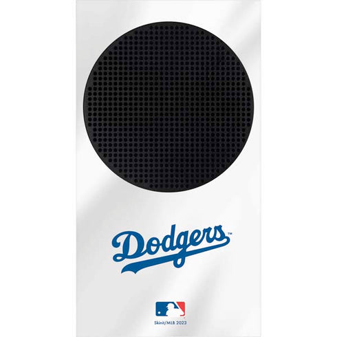 MLB Los Angeles Dodgers Home Jersey Xbox Series S Console Skin