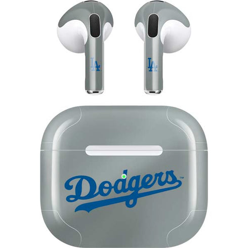 MLB Los Angeles Dodgers Road Jersey Apple AirPods (3rd Gen 2021) Skin