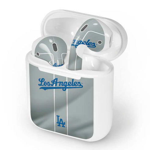 MLB Los Angeles Dodgers Road Jersey Apple AirPods Skin