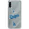 MLB Los Angeles Dodgers Road Jersey Galaxy A10e Clear Case