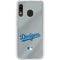 MLB Los Angeles Dodgers Road Jersey Galaxy A20 Clear Case