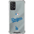 MLB Los Angeles Dodgers Road Jersey Galaxy A72 5G Clear Case