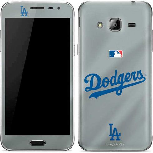 MLB Los Angeles Dodgers Road Jersey Galaxy J3 Skin