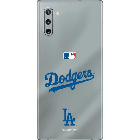 MLB Los Angeles Dodgers Road Jersey Galaxy Note 10 Skin