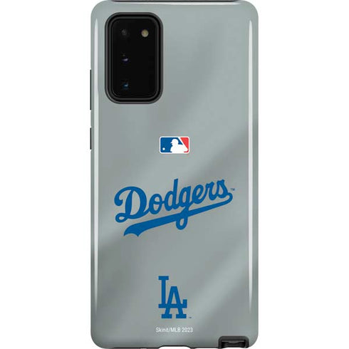 MLB Los Angeles Dodgers Road Jersey Galaxy Note20 5G Pro Case