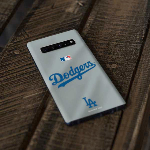 MLB Los Angeles Dodgers Road Jersey Galaxy S10 Skin