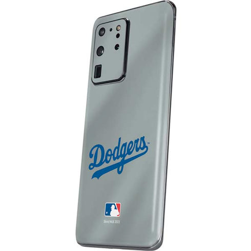 MLB Los Angeles Dodgers Road Jersey Galaxy S20 Ultra 5G Skin