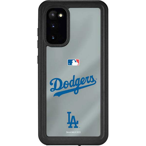 MLB Los Angeles Dodgers Road Jersey Galaxy S20 Waterproof Case