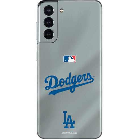 MLB Los Angeles Dodgers Road Jersey Galaxy S21 5G Skin