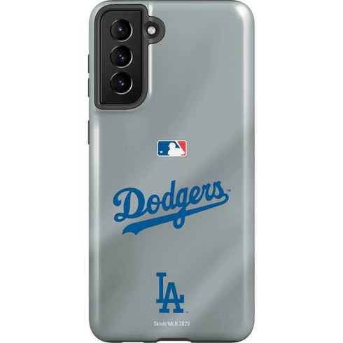 MLB Los Angeles Dodgers Road Jersey Galaxy S21 Plus 5G Pro Case