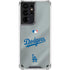 MLB Los Angeles Dodgers Road Jersey Galaxy S21 Ultra 5G Clear Case