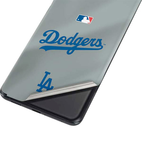 MLB Los Angeles Dodgers Road Jersey Galaxy S21 Ultra 5G Skin