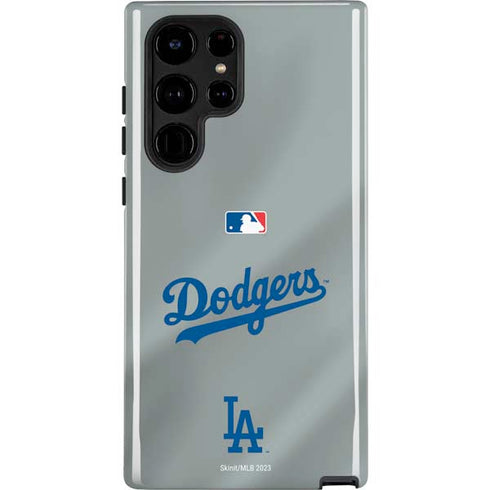 MLB Los Angeles Dodgers Road Jersey Galaxy S22 Ultra Pro Case